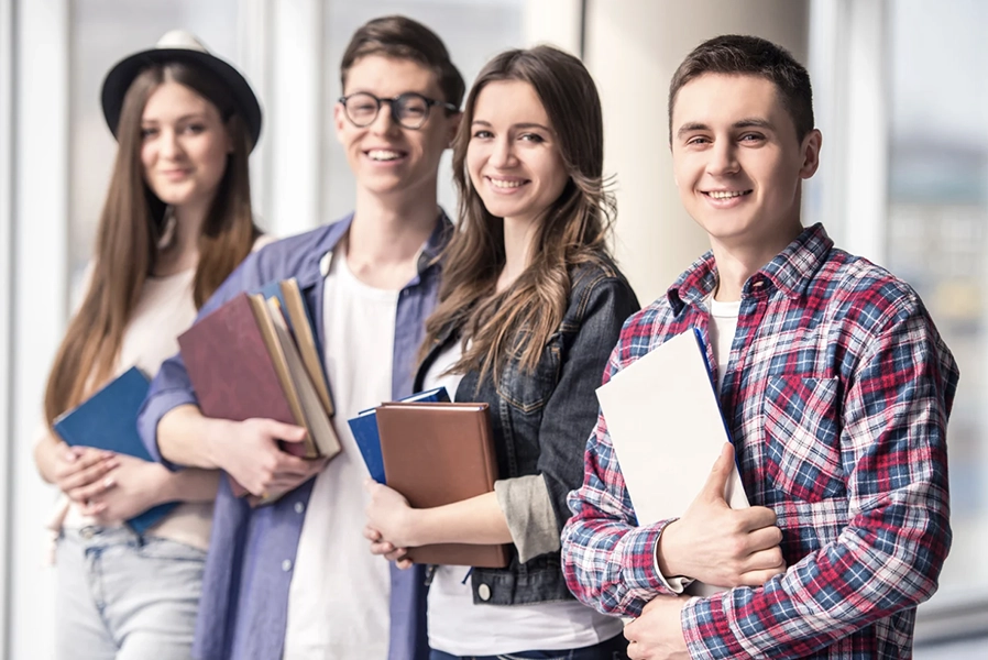 grupo de estudiantes